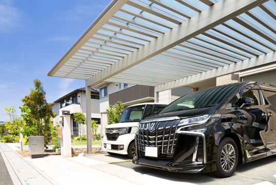 駐車場は建ぺい率に含まれる?簡単解説と建ぺい率の緩和について