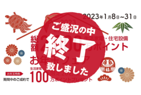 （ご好評につき終了しました）総額2000万ポイントお年玉フェア