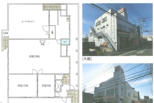 貸事務所:草加駅 徒歩7分の好立地 イデアビル3F