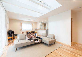 地元の無垢材をたっぷり使った健康住宅「すのわの家」