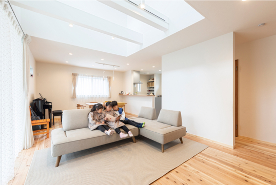 地元の無垢材をたっぷり使った健康住宅「すのわの家」